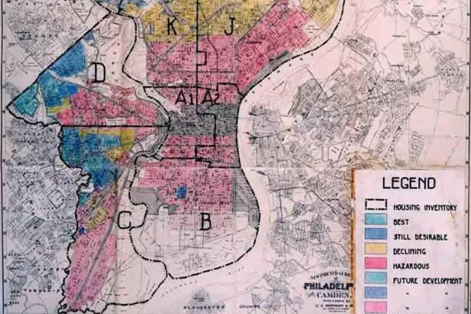 HOLC map from 1937